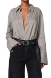 Citizen Of Humanity Camilia Shirt In Gray