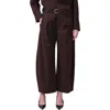 Citizen Of Humanity Citizens Of Humanity Cara Pleated High Waist Crop Pants In Clove