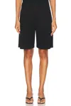 Citizen Of Humanity Cara Pleated Short In Black