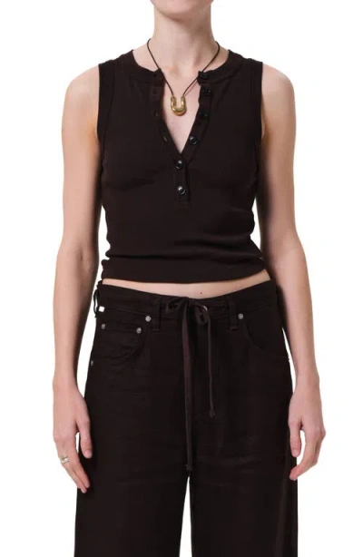 Citizens Of Humanity Caralyn Rib Henley Tank
