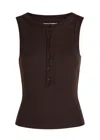 Citizen Of Humanity Caralyn Tank In Chocolate In Brown