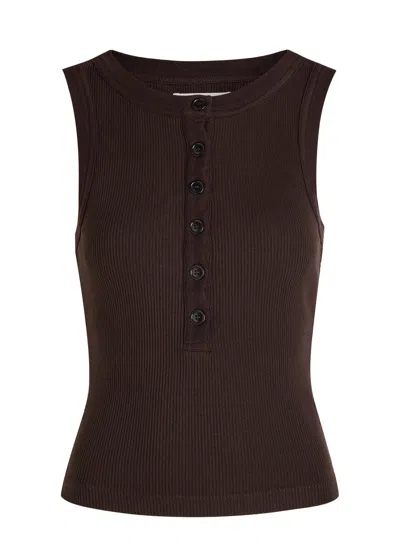Citizens Of Humanity Caralyn Ribbed-knit Tank