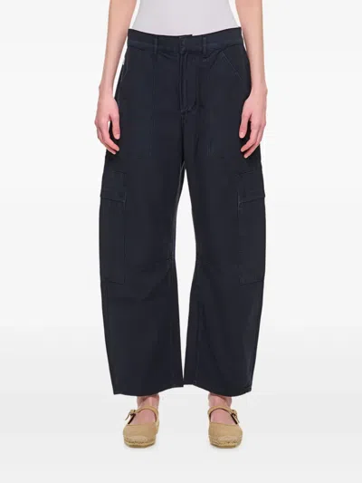 Citizen Of Humanity Marcelle Cargo In Washed Black (washed Blk)