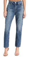 CITIZENS OF HUMANITY CHARLOTTE HIGH RISE STRAIGHT JEANS FIRST CLASS