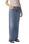 CITIZENS OF HUMANITY CIRCOLO REWORKED DENIM MAXI SKIRT