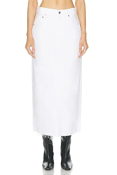 CITIZENS OF HUMANITY CIRCOLO REWORKED MAXI SKIRT