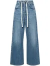 Citizens Of Humanity Brynn Drawstring Rigid Low-rise Wide-leg Jeans In Multicolor