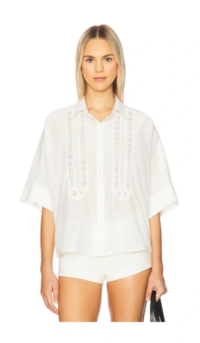 Citizens Of Humanity Claire Shirt Lace Inset