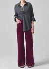 CITIZENS OF HUMANITY CORDUROY PALOMA BAGGY CORDUROY JEANS IN FINCH