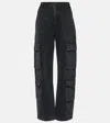 Citizens Of Humanity Delena Cotton-blend Cargo Pants In Black