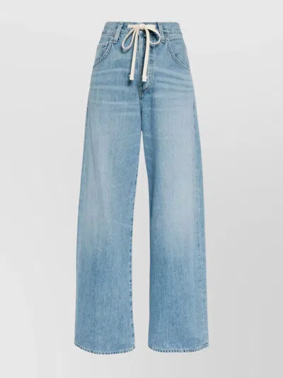 CITIZENS OF HUMANITY COTTON JEANS DRAWSTRING WAIST