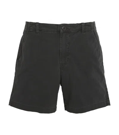 Citizens Of Humanity Cotton Twill Finn Chino Shorts In Navy