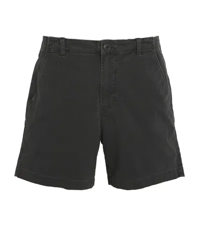 Citizens Of Humanity Cotton Twill Finn Chino Shorts In Navy