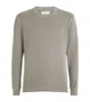 Citizen Of Humanity Cotton Waffle-knit Sweatshirt In Beige