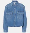 Citizen Of Humanity Citizens Of Humanity Kayla Western Denim Snap-up Shirt In Blau