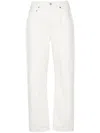 Citizen Of Humanity High-waisted Bootcut Jeans In White