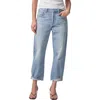 Citizens Of Humanity Dahlia Bow Leg Baby Roll Jeans In Ribbon