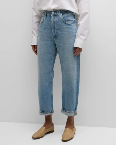 Citizens Of Humanity Dahlia Straight-leg Jeans In Ribbon