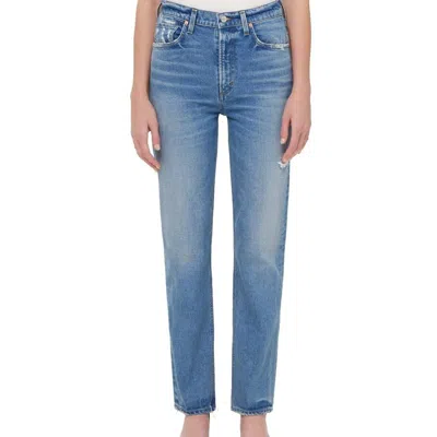 Citizens Of Humanity Daphne High Rise Stovepipe Jean In Blue