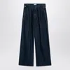 Citizen Of Humanity Citizens Of Humanity Dark Wide Jeans With Pleats