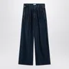 Citizen Of Humanity Citizens Of Humanity Dark Wide Jeans With Pleats
