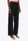 Citizens Of Humanity Delena Cotton-blend Cargo Pants In Black