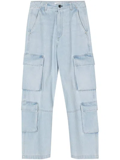 Citizens Of Humanity Delena Straight-leg Cargo Jeans In Blue