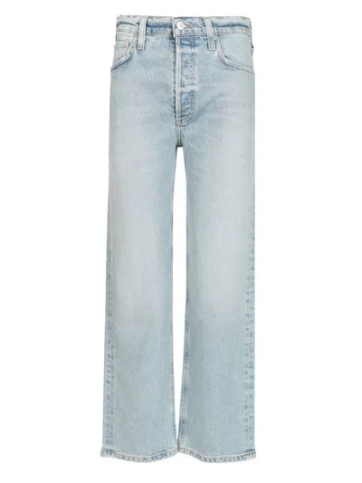 Citizen Of Humanity Delfina Straight Jeans In Blue