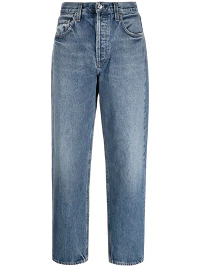 Citizen Of Humanity Blue Straight Leg Jeans