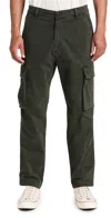 Citizen Of Humanity Dillon Brushed Twill Cargo Pants Field In Field (dk Green)