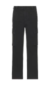 Citizen Of Humanity Dillon Cargo Twill Pants In Black