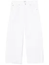 Citizen Of Humanity Emery Cropped Straight Jeans In White
