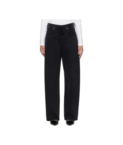 Citizen Of Humanity Drawstring Jeans In Black