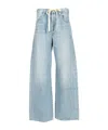 Citizens Of Humanity Drawstring-waist Cotton Jeans In Blue