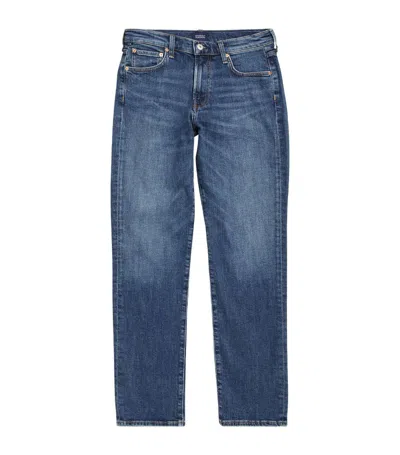 Citizen Of Humanity Elijah Straight Jeans In Navy