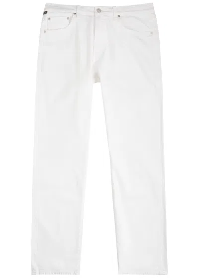 Citizen Of Humanity Citizens Of Humanity Elijah Straight-leg Jeans In White