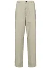 Citizen Of Humanity Cotton-blend Trousers In Brown