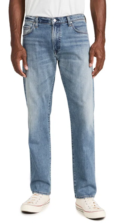 Citizen Of Humanity Elijah Stretch Selvedge Straight Jeans Thames
