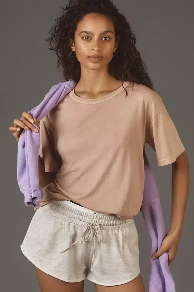 Citizens Of Humanity Elisabetta Relaxed Tee In Pink