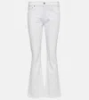 Citizen Of Humanity Emanuelle Low-rise Flared Jeans In White