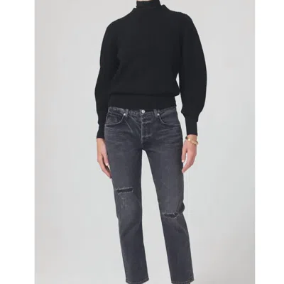 Citizens Of Humanity Emerson Slim Fit Boyfriend Jeans In Black