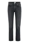 Citizen Of Humanity Racer Low Rise Slim In Black