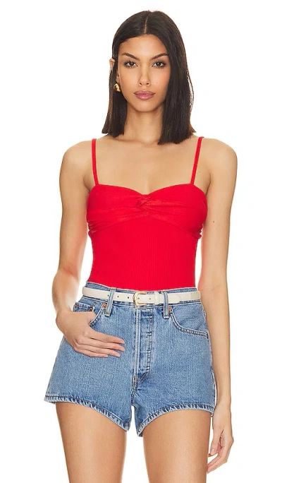 Citizens Of Humanity Emi Twist Cami In Coral Balm