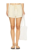 Citizen Of Humanity Este Drawstring Short In White