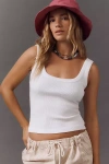 Citizen Of Humanity Faye Tank Top In White