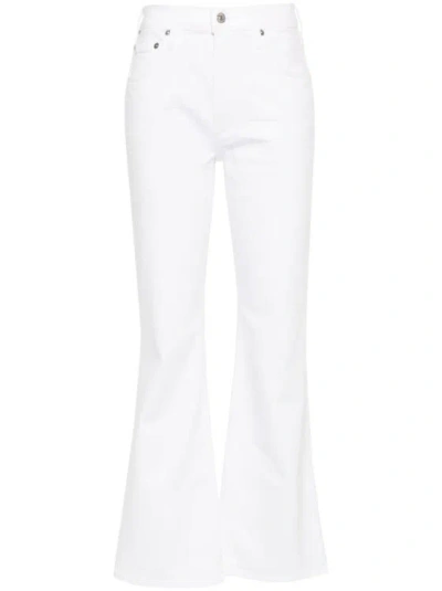 Citizens Of Humanity Flare Jeans In White