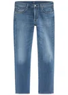 Citizen Of Humanity Citizens Of Humanity Elijah Relaxed Straight Leg Archive Baggy Jeans In Mid Blu