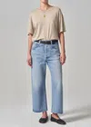 Citizen Of Humanity Women's Vintage Gaucho High-rise Wide-leg Jeans In Beige