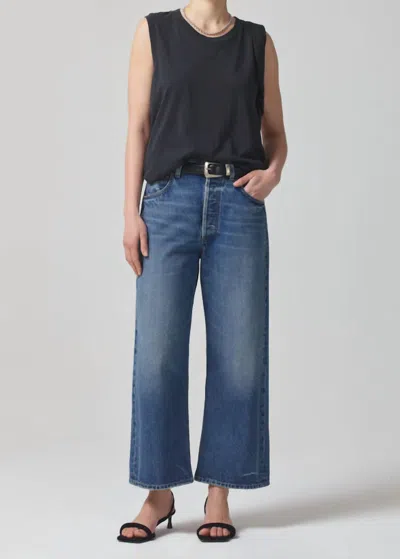 Citizen Of Humanity Gaucho Vintage Wide Leg Jeans In Oasis In Multi