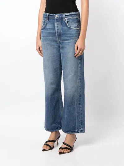 CITIZENS OF HUMANITY GAUCHO WIDE LEG JEANS IN 100% ORGANIC COTTON